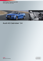 SSP 623 Audi A3 Cabriolet 2014 